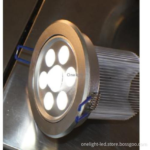 LED Ceiling Light-7*3W, High Luminous and Long Lifespan Time